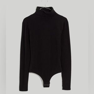 Black Turtleneck Bodysuit
